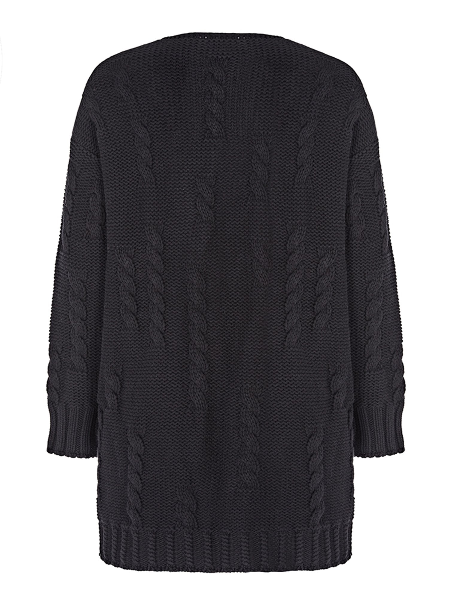 Recycelte Strickjacke aus Grobstrick | Will's Vegan Shop