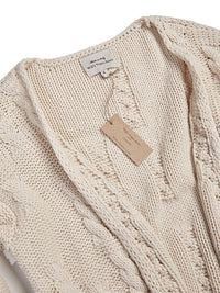 Recycelte Strickjacke aus Grobstrick | Will's Vegan Shop