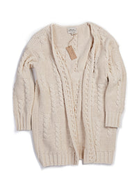 Recycelte Strickjacke aus Grobstrick | Will's Vegan Shop