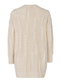 Recycelte Strickjacke aus Grobstrick | Will's Vegan Shop