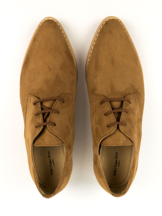 Spitz zulaufende Derbys | Vegane Damenschuh