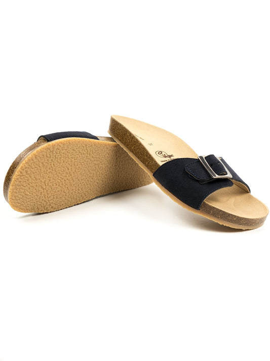 Einriemige Sandalen mit Fußbett | Vegane Damenschuh