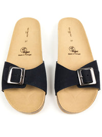 Einriemige Sandalen mit Fußbett | Will's Vegan Shop