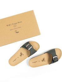 Einriemige Sandalen mit Fußbett | Will's Vegan Shop