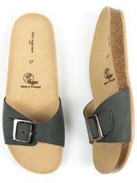 Einriemige Sandalen mit Fußbett | Will's Vegan Shop