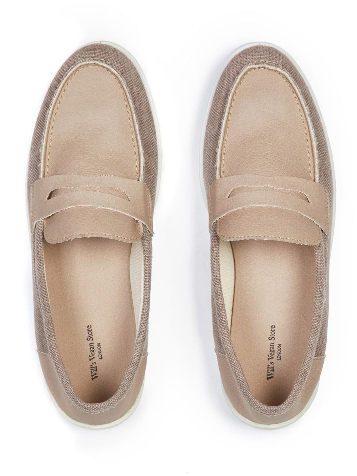 Recycelte Espadrille Penny Loafers | Will's Vegan Shop