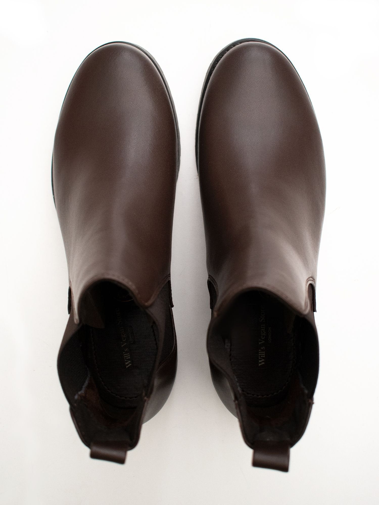 Luxe Chelsea-Stiefel mit tiefem Profil | Will's Vegan Shop