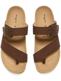 Zwei-Riemen-Zehensteg-Sandalen | Will's Vegan Shop