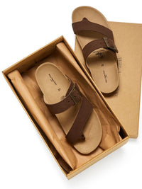 Zwei-Riemen-Zehensteg-Sandalen | Will's Vegan Shop