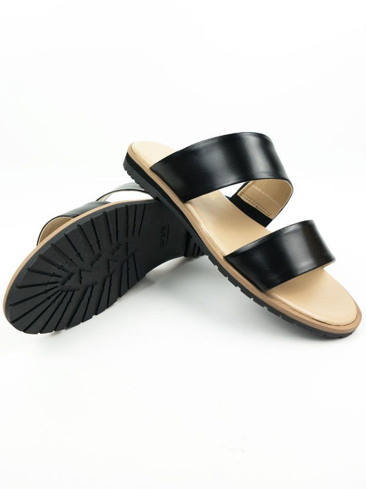 Zwei-Riemen-Sandalen | Vegane Sandalen