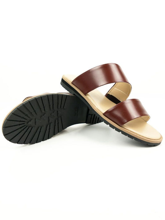 Zwei-Riemen-Sandalen | Vegane Sandalen