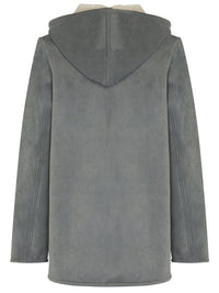 Recycelter Veganer Shearling-Mantel