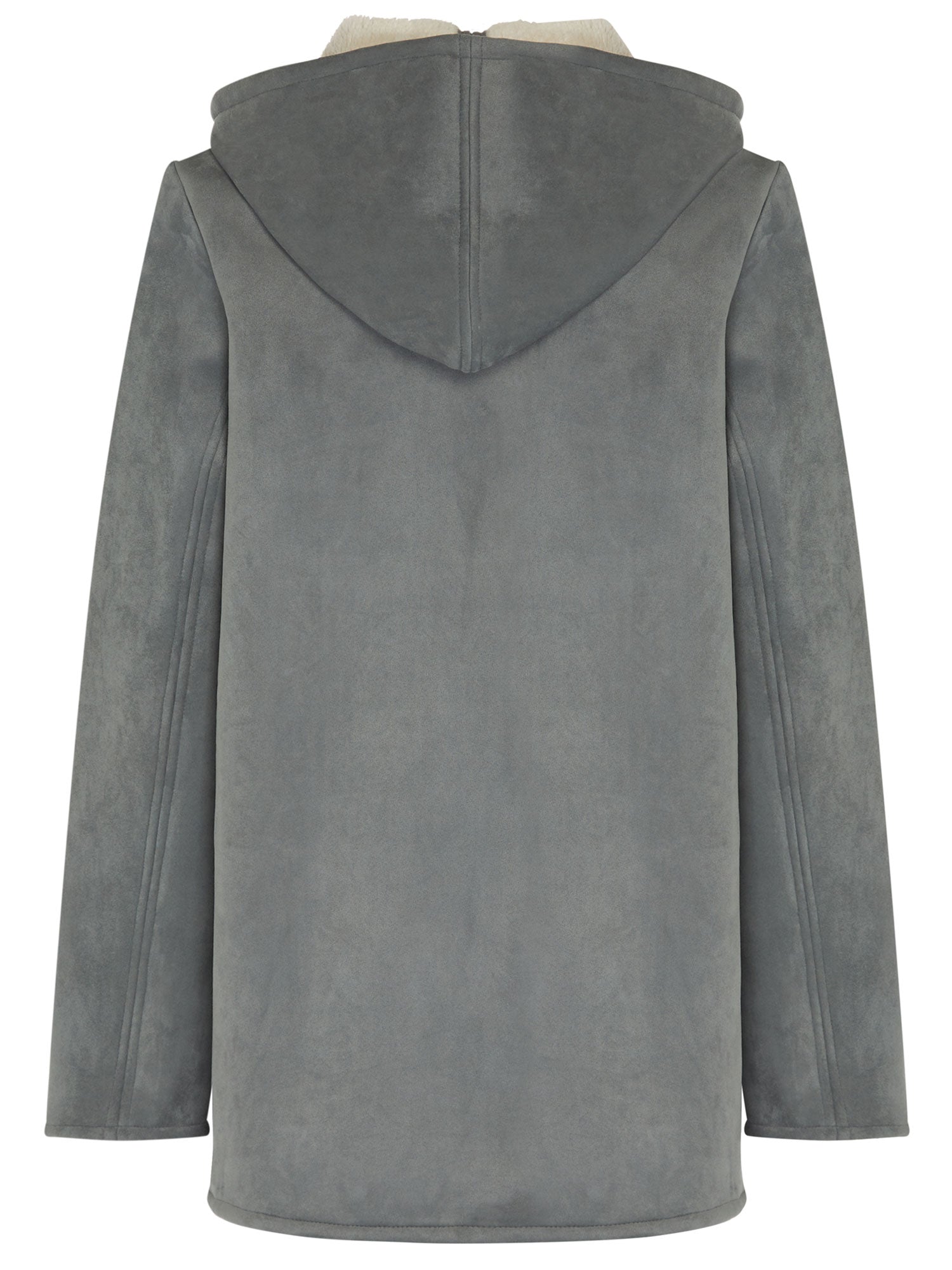 Recycelter Veganer Shearling-Mantel