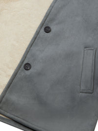 Recycelter Veganer Shearling-Mantel